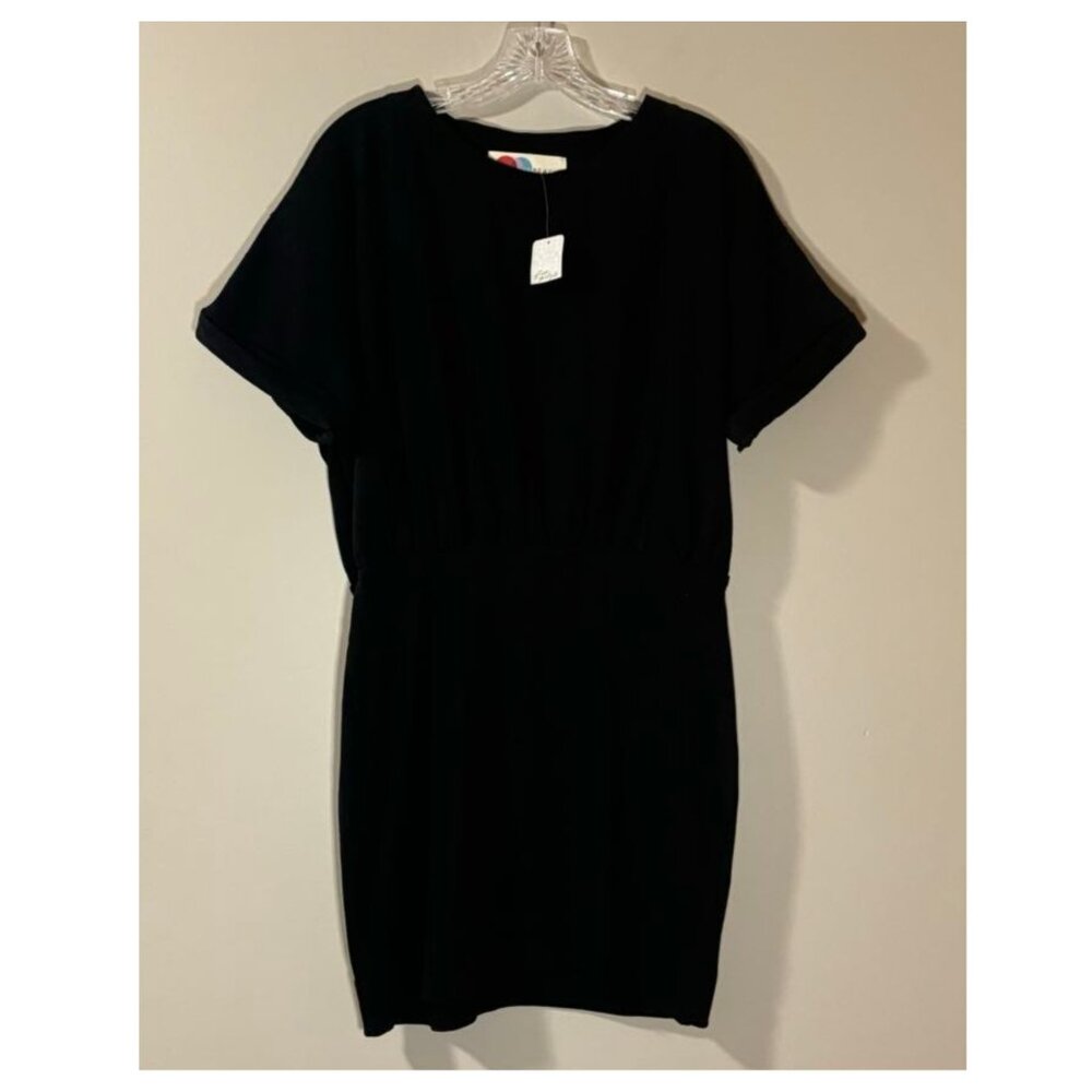 Free People Women's Black Mini Dress